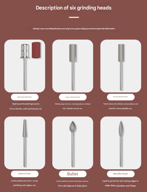 Pink Professional Rechargeable Nail Drill Machine - 45000RPM Portable E-File Kit for Acrylic, Gel, Polishing & Manicure