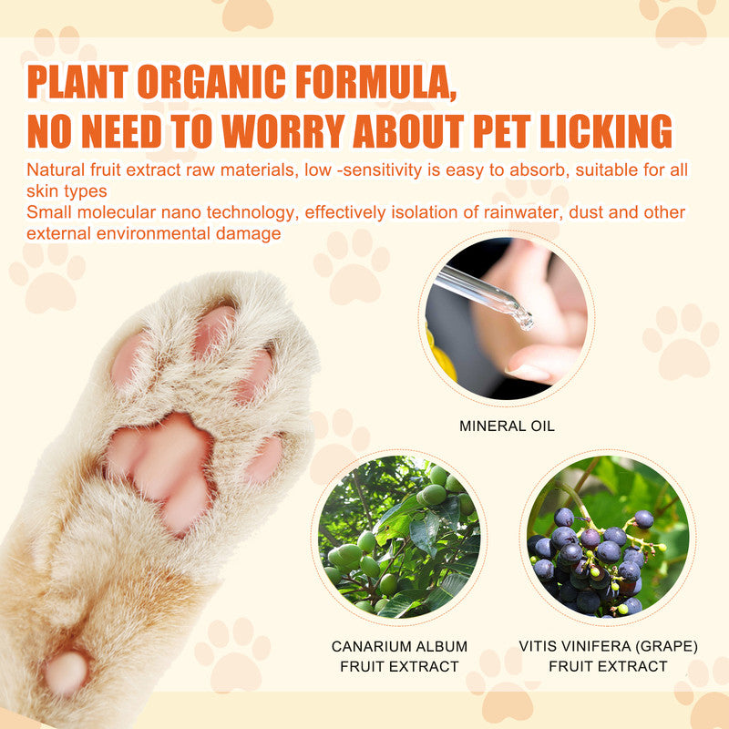 Yegbong Pet Moisturizing Paw Care Cream, Cats And Dogs Universal Moisturizing Feet Soles Meat Pad Cracked Care Cream