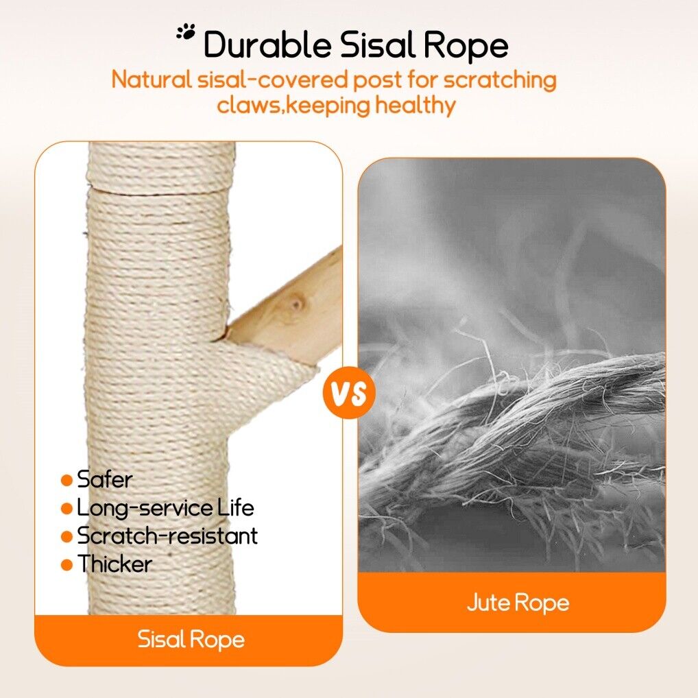 3 Tier Cat Tree Activity Centre Scratcher Post Climber