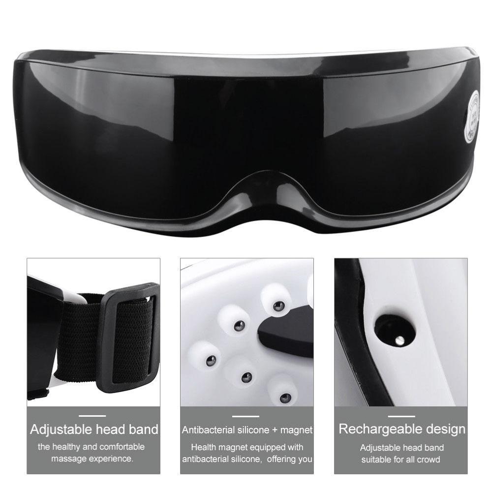 Orku Magnetic Eye Massager Rechargeable - Wireless Pressure Vibration Electric