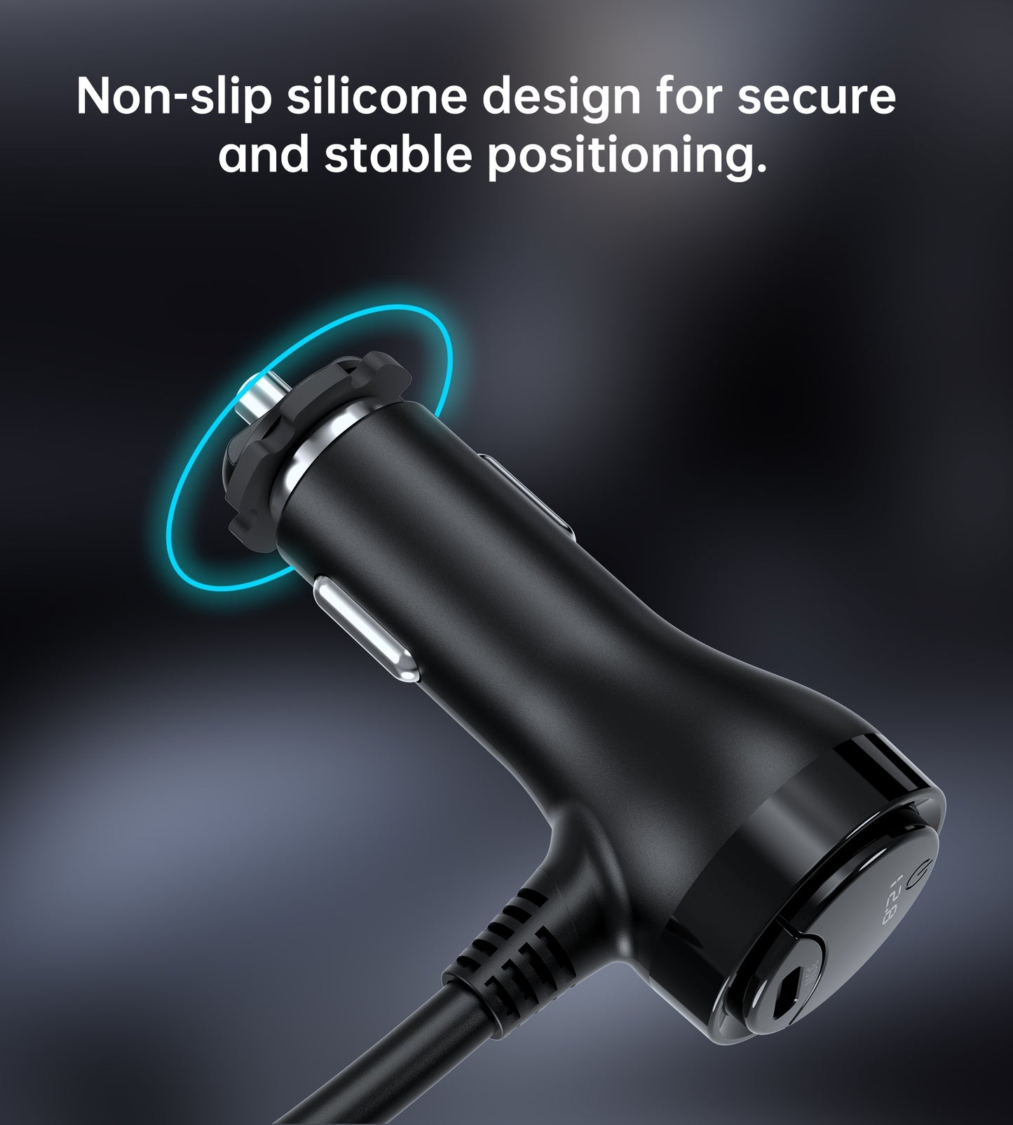 CHOETECH TC0021 3 Sockets 2C+1A Cigarette Lighter Splitter Black