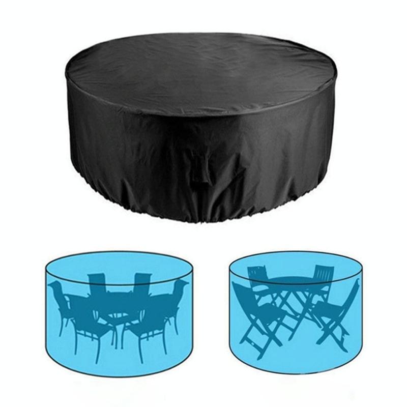Waterproof Outdoor Furniture Cover for Courtyard Table and Chairs - 128x71cm