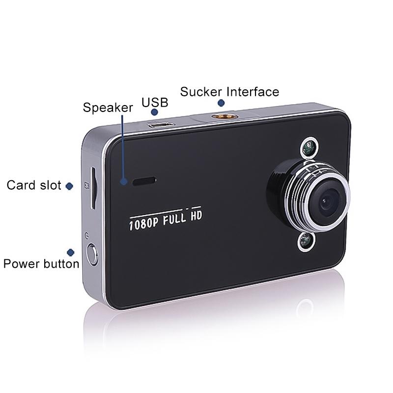 Full Hd 720p Car Dvr with 90 Degree Wide Angle 2.3 Screen