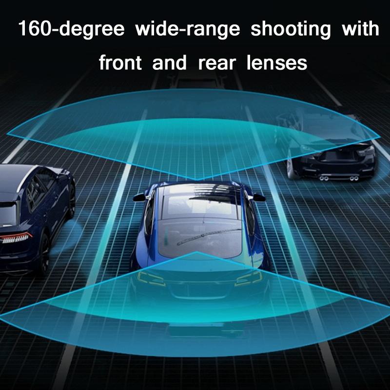 1080p In-car Night Vision Driving Recorder with Hidden Infrared