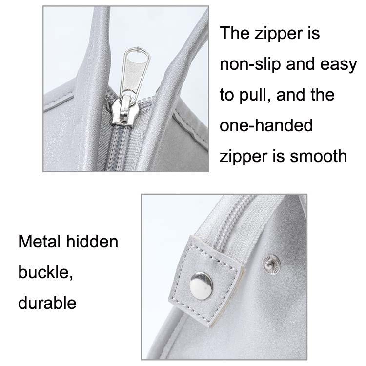 Black Hair Dryer Storage Package with Protective Cover and Hair Roll