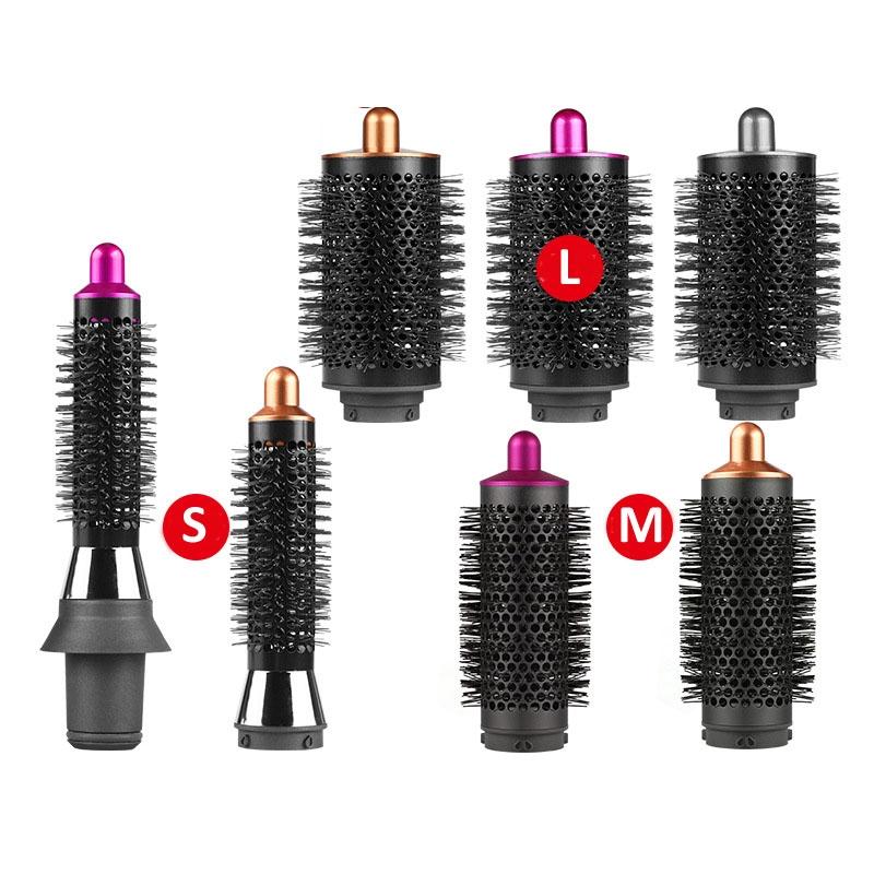 Gold 20mm Cylinder Comb for Dyson Airwrap - 20Mm  Cylinder Comb Rose Red