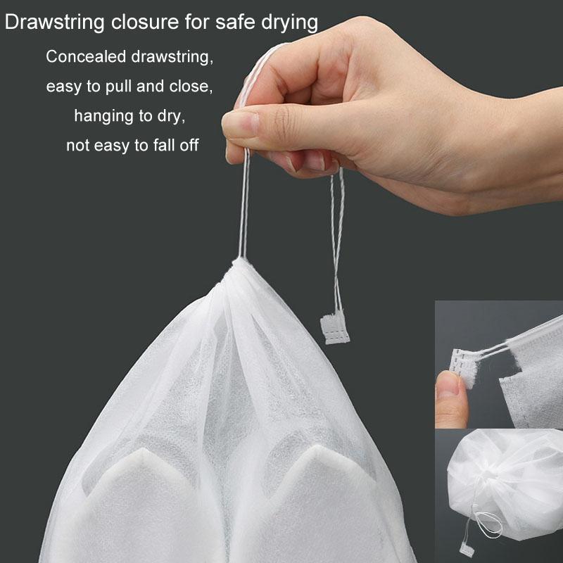 50 Pcs Thickened Non Woven Shoe Storage Bag Portable & Sunscreen - 50Pcs /Pack 24X38Cm Small