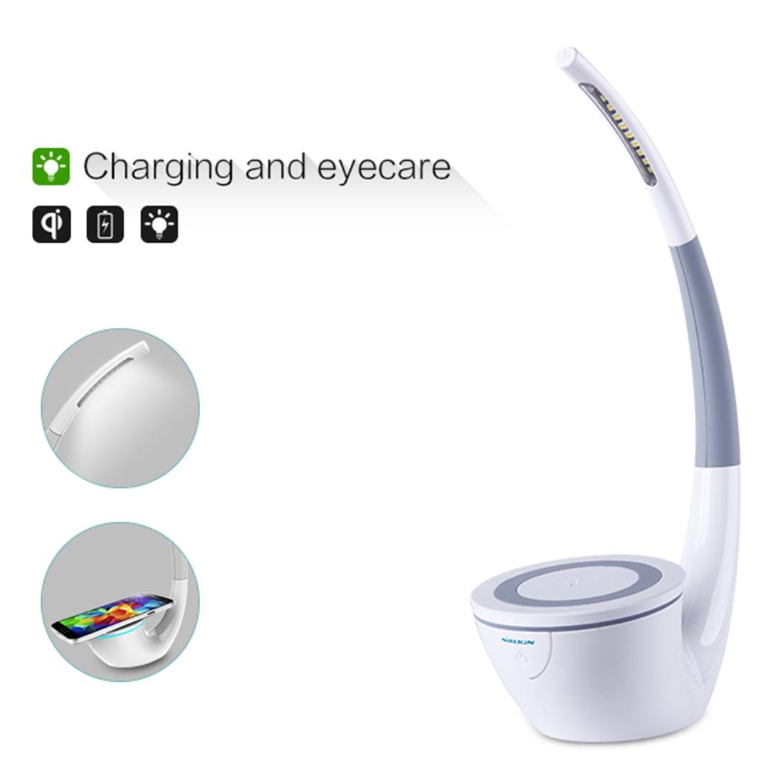 2 In 1 Wireless Charger & Led Light With Usb Port