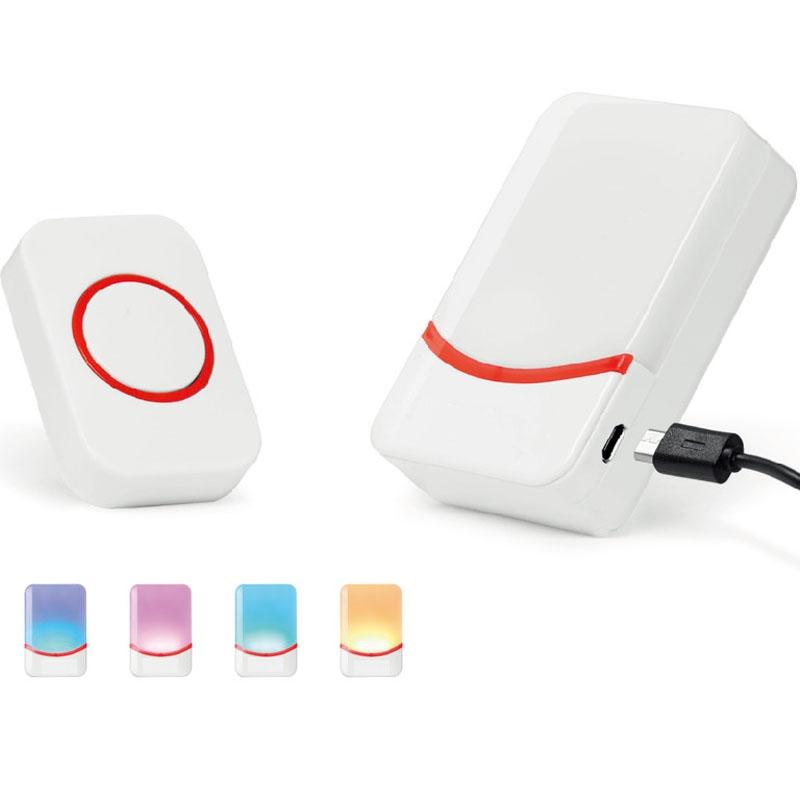 Wireless Doorbell With Remote Control And Flashing Light - Cmf1188-12