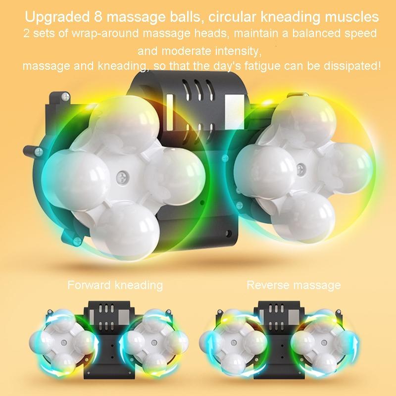 Portable Lumbar And Neck Massager For Car Gray Charging Model - Charging Model Gray