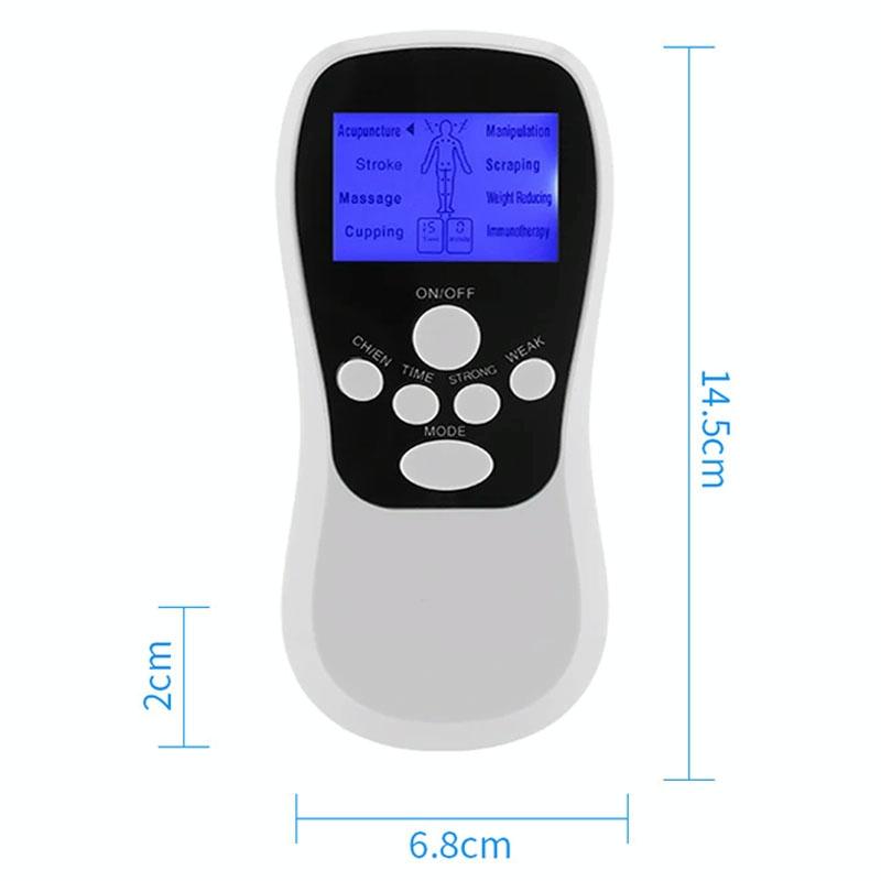 Blue Low Frequency Pulse Meridian Massage Instrument - White Upgrade