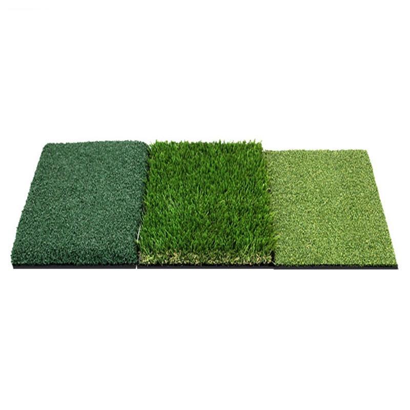 Indoor Golf Practice Pad - 3-in-1 Swing Mat for Hitting and Chipping - 90X40Cm