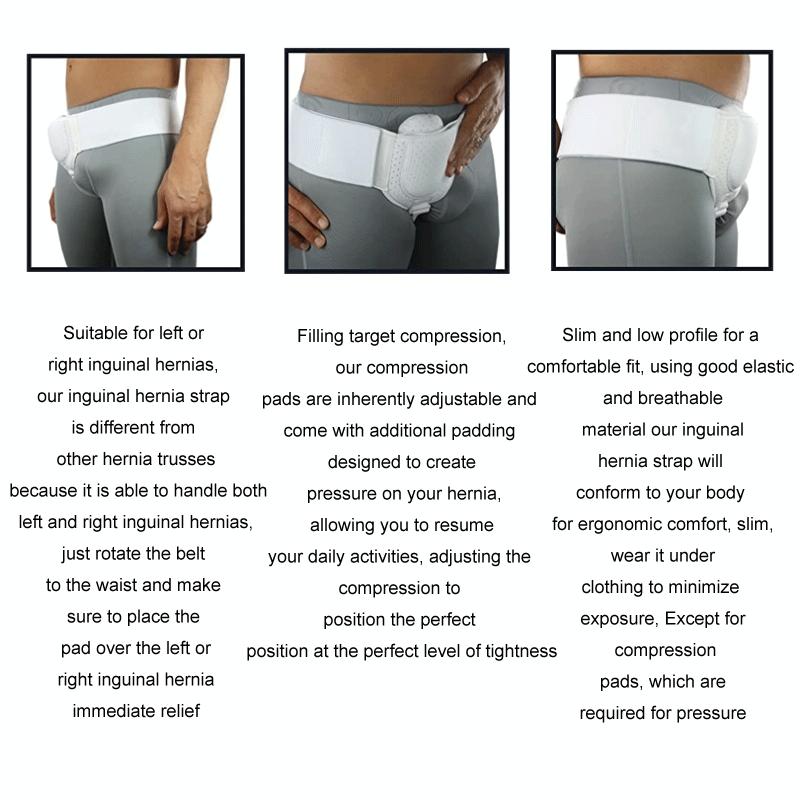 Groin Protection Belt For Adults Black - Black