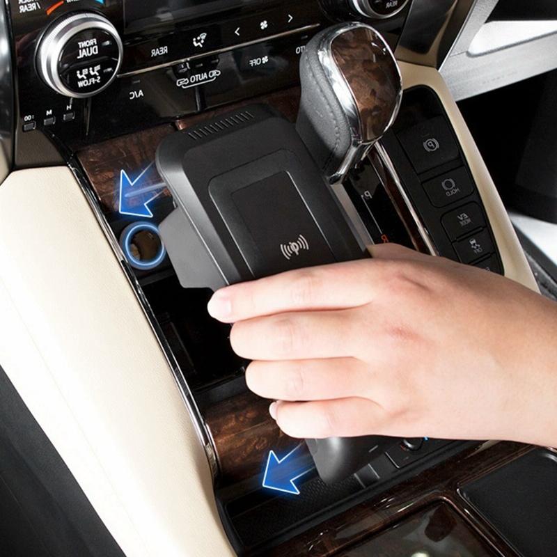 10w Qi Wireless Charger for Toyota Alphard 2018-2021