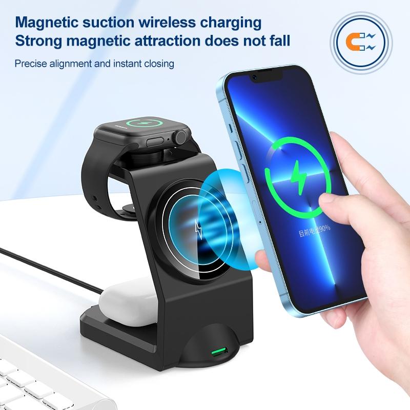Multi Function Magnetic Wireless Charger