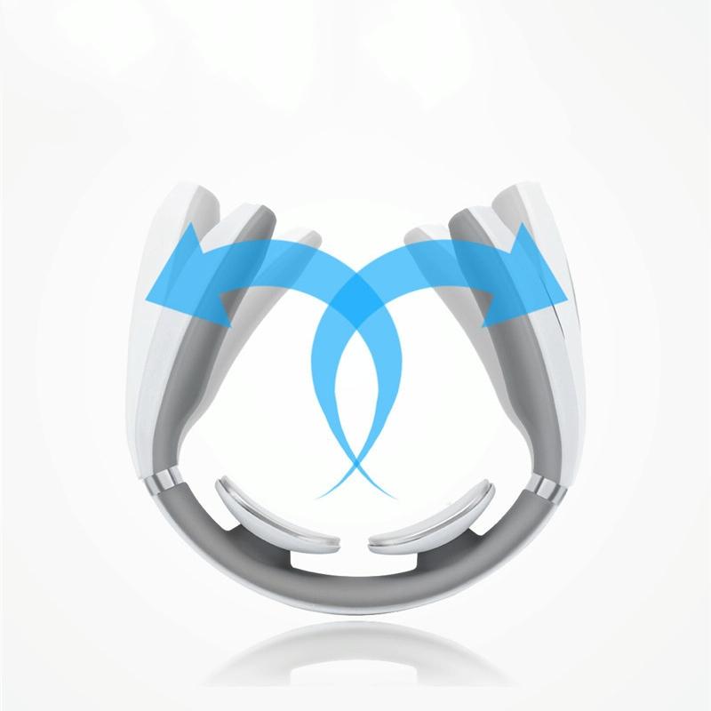 Intelligent Cervical Massager Electromagnetic Vibration Red