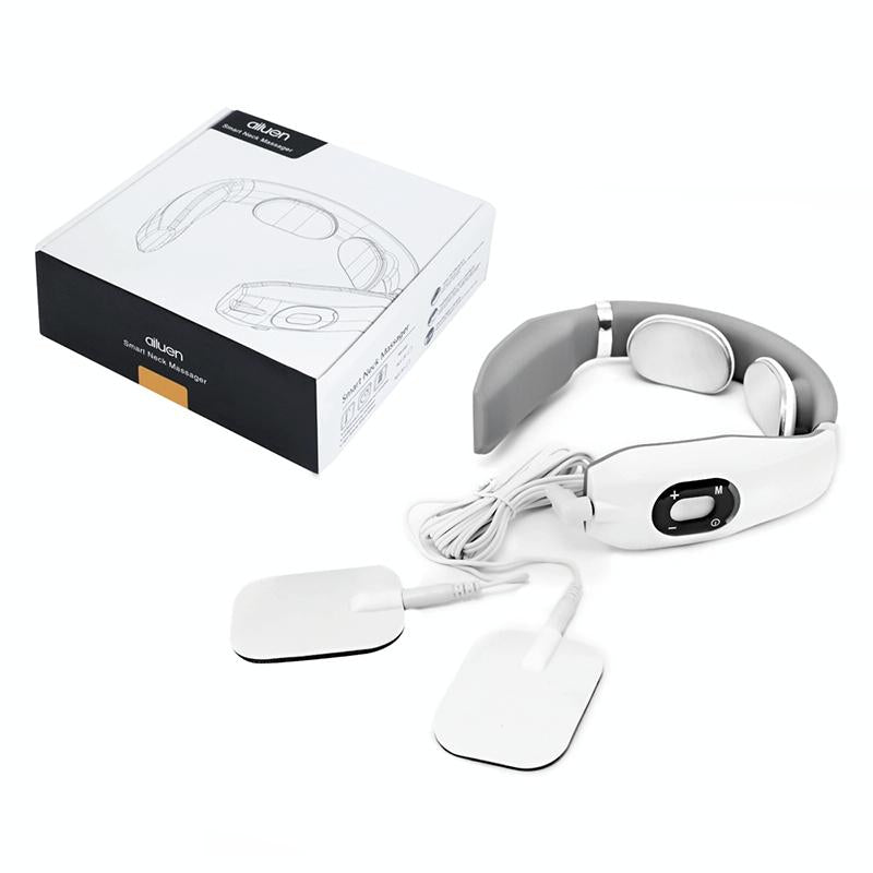 Intelligent Cervical Massager Electromagnetic Vibration Red