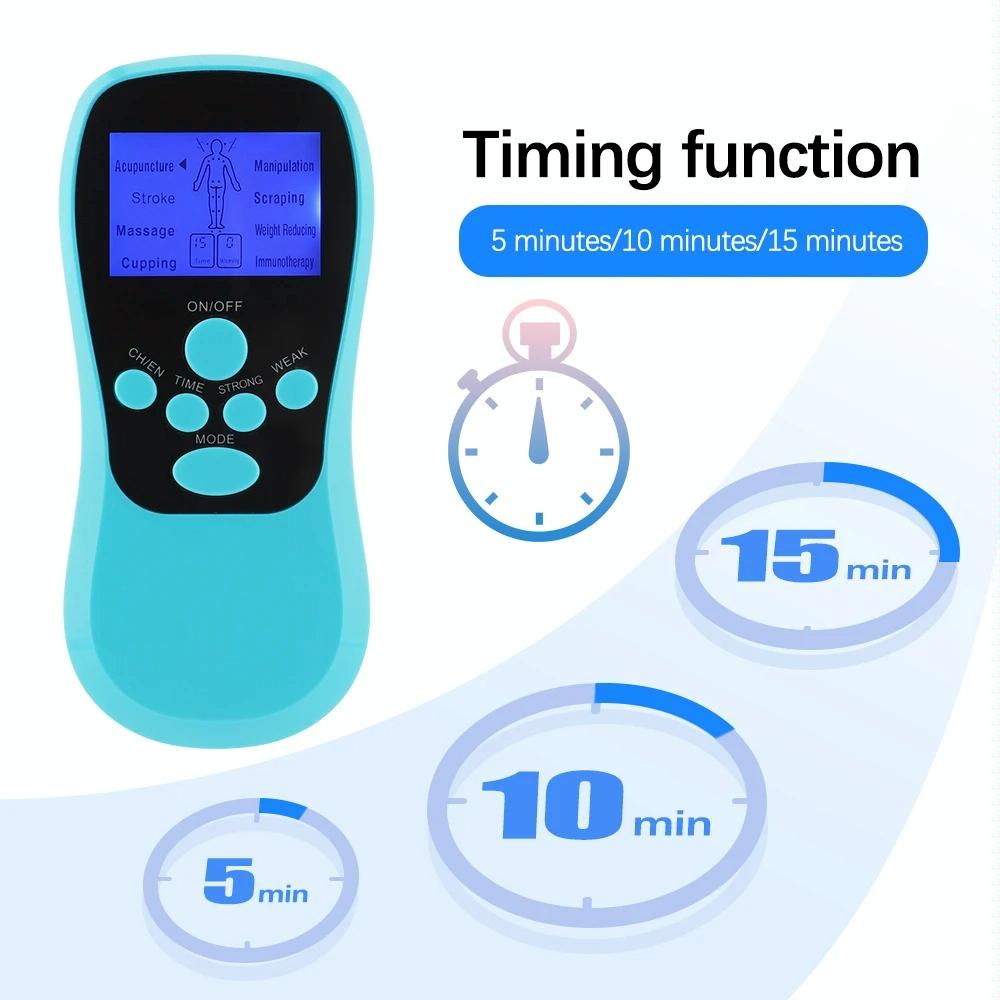 Blue Low Frequency Pulse Meridian Massage Instrument - Blue Standard