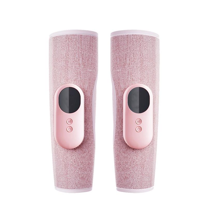 Wireless Leg Massage Pink Double Hot Compress + Air Pressure