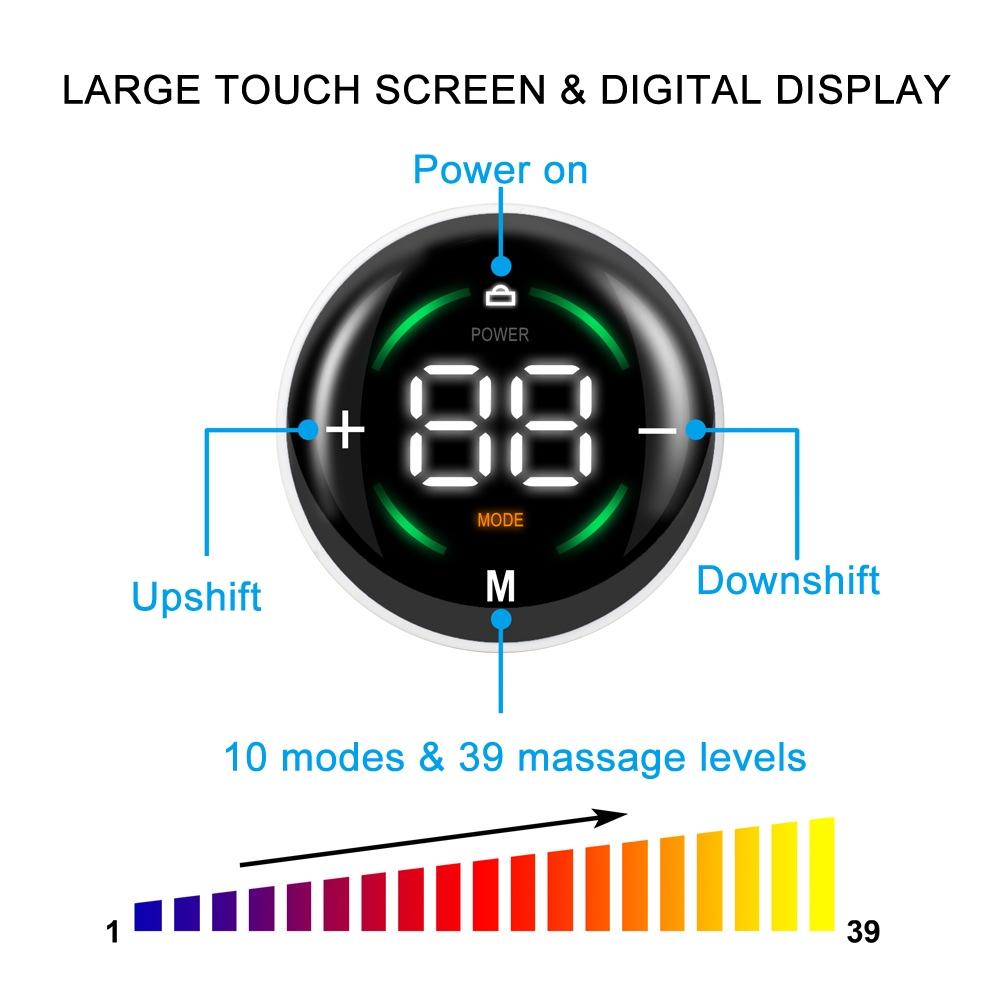 Ems Cervical Massager Patch Full Body Pulse Therapy - Single Host Without Remote