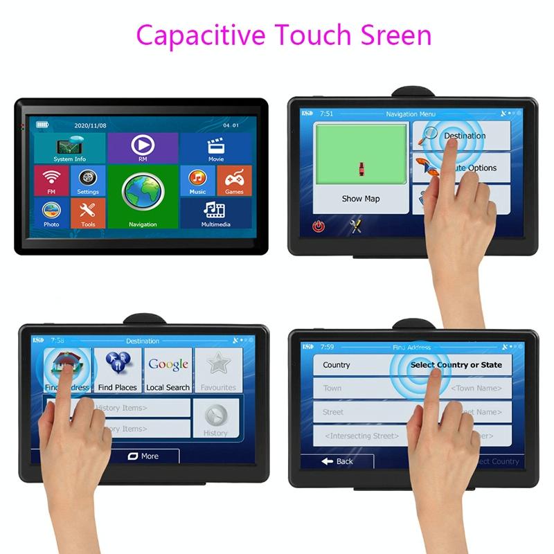 7 Inch Car Gps Navigator - 8G + 256M Capacitive Screen - High Configuration - Southeast Asia Map