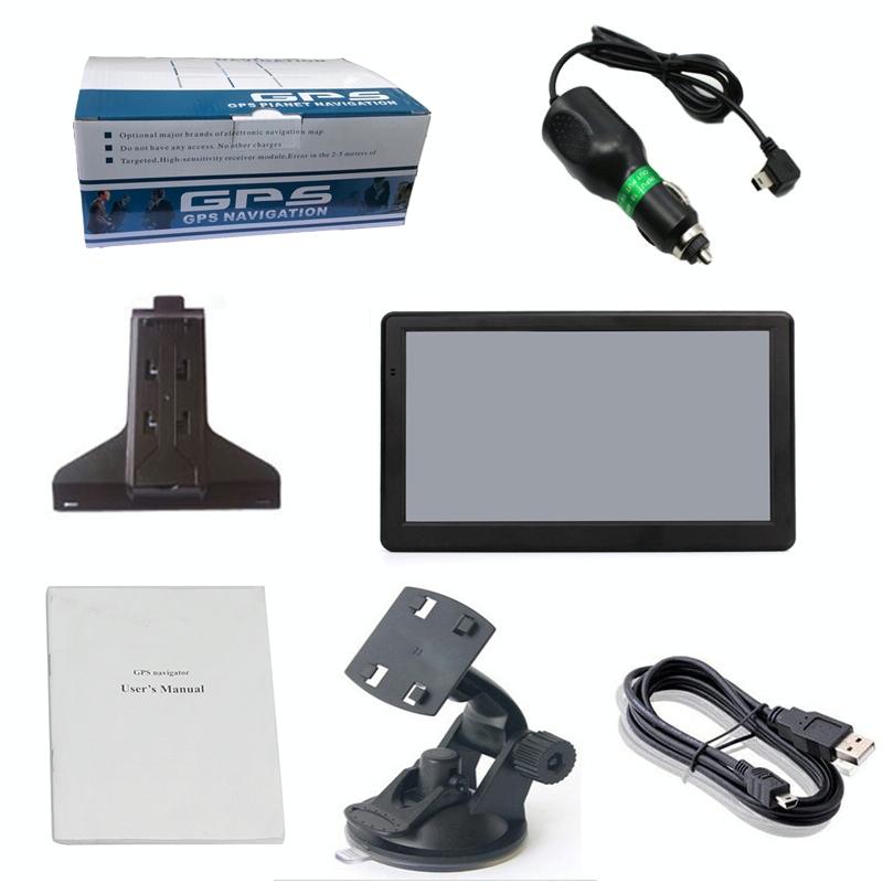 7 Inch Car Gps Navigator - 8G + 256M Capacitive Screen - High Configuration - Southeast Asia Map