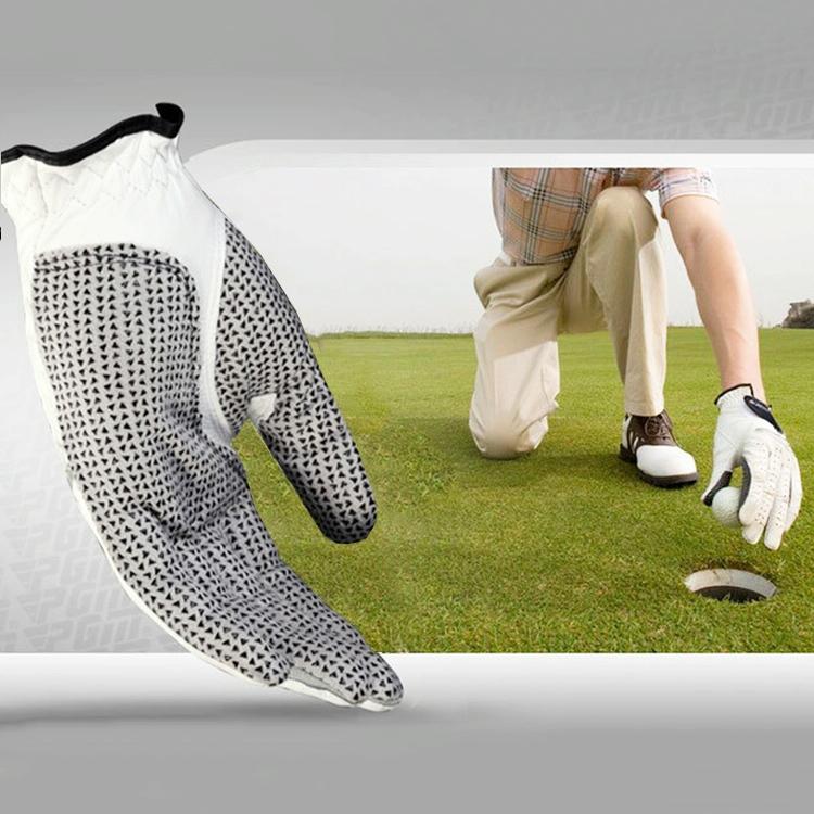 Sheepskin Anti-slip Golf Gloves for Men - Left Hand Size 24