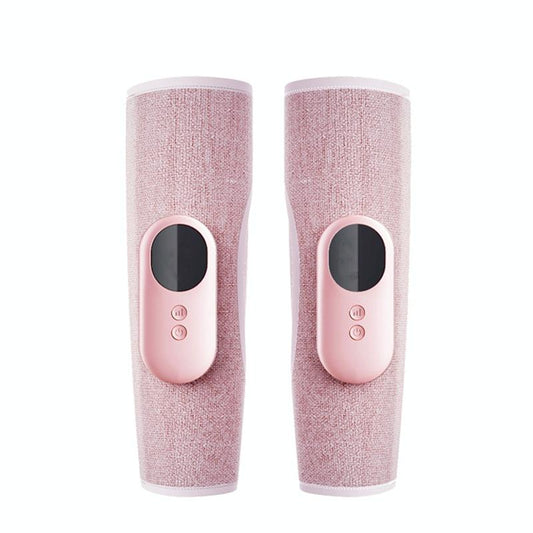 Wireless Leg Massager Pink Double Hot Compress + Air Pressure + Vibration