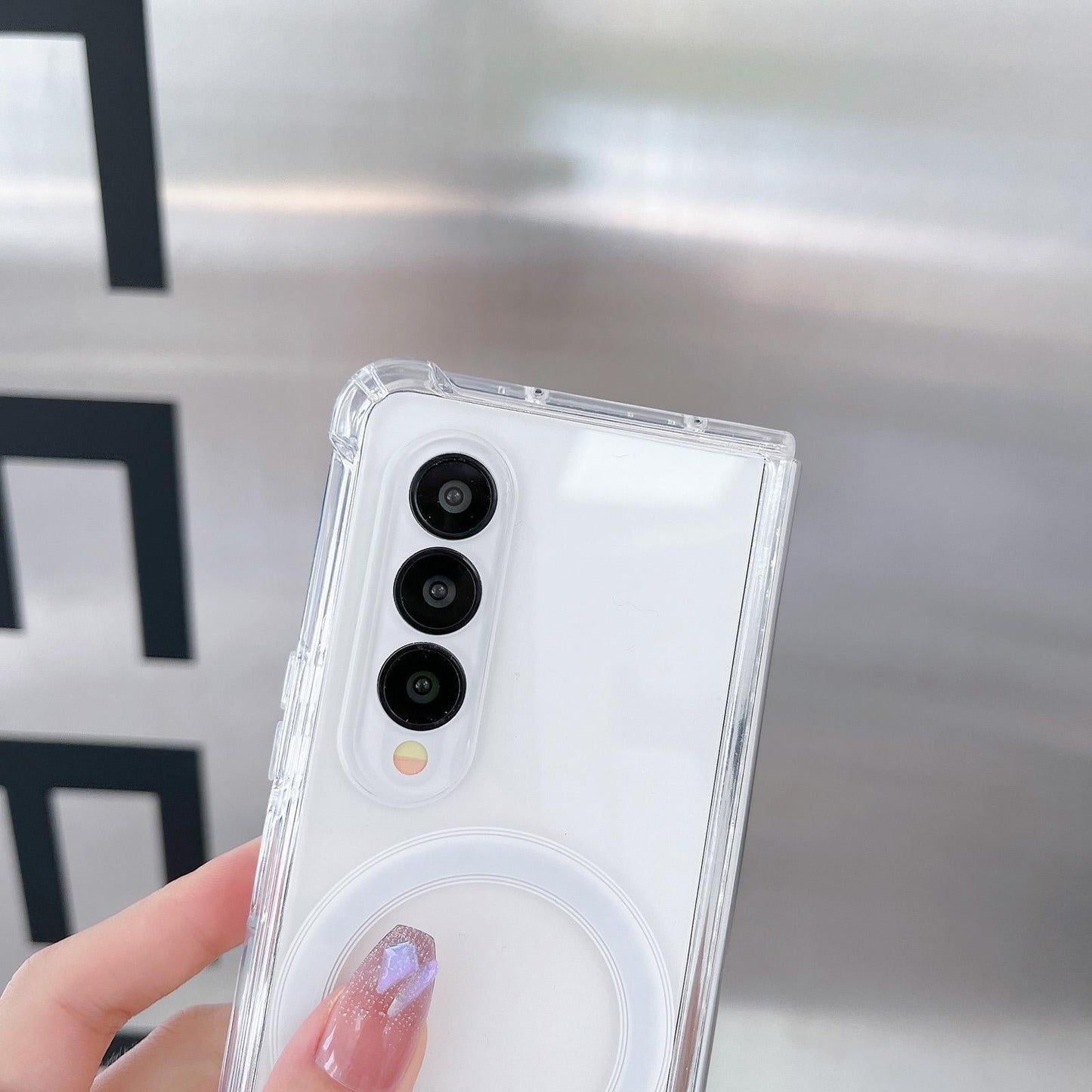 For Samsung Galaxy Z Fold4 5G Shockproof Magnetic Case - Slim & Durable