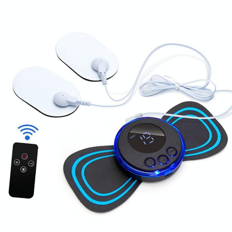 2-In-1 Remote Upgrade Jack For Sc-195B Mini Cervical Massage Stickers Ems Pulse Meridian Therapy Instrument - 4-In-1 Remote Upgrade