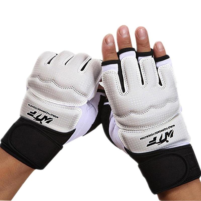 Adults Half Finger Sandbag Training Boxing Gloves - Pu Leather