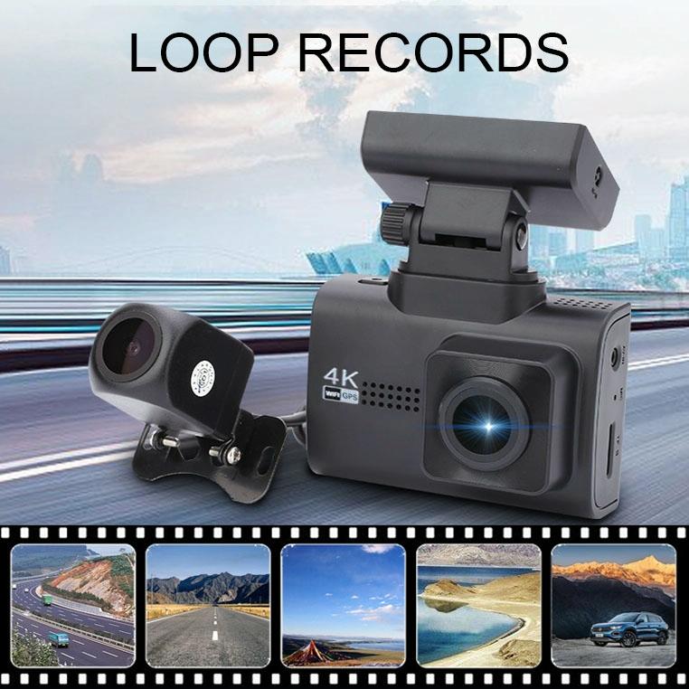 Hd Dual Recording Car Driving Recorder with Wifi & Gps Function - M200