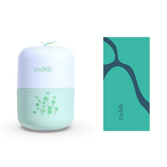 Double-sided Quick-drying Fleece Bath Towel - Small Grass Green