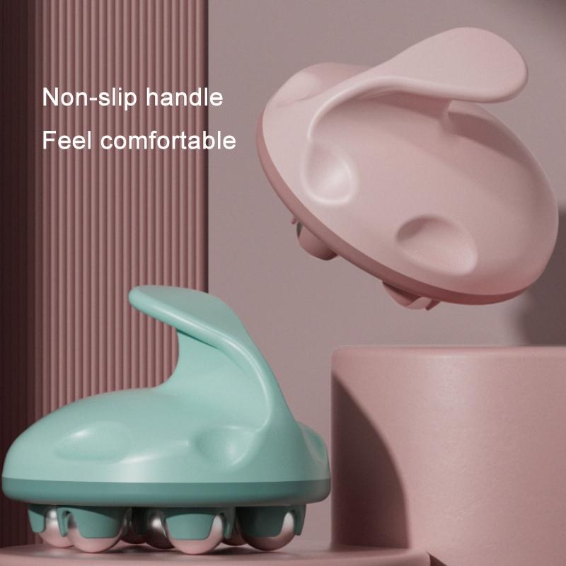 Orange Calf Muscle Relaxation Abdominal Ball Meridian Massager Magnetic Ball For Optimal Relief