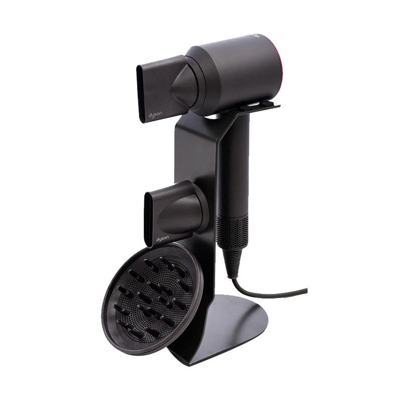 Universal Hair Dryer Stand No Drilling Black