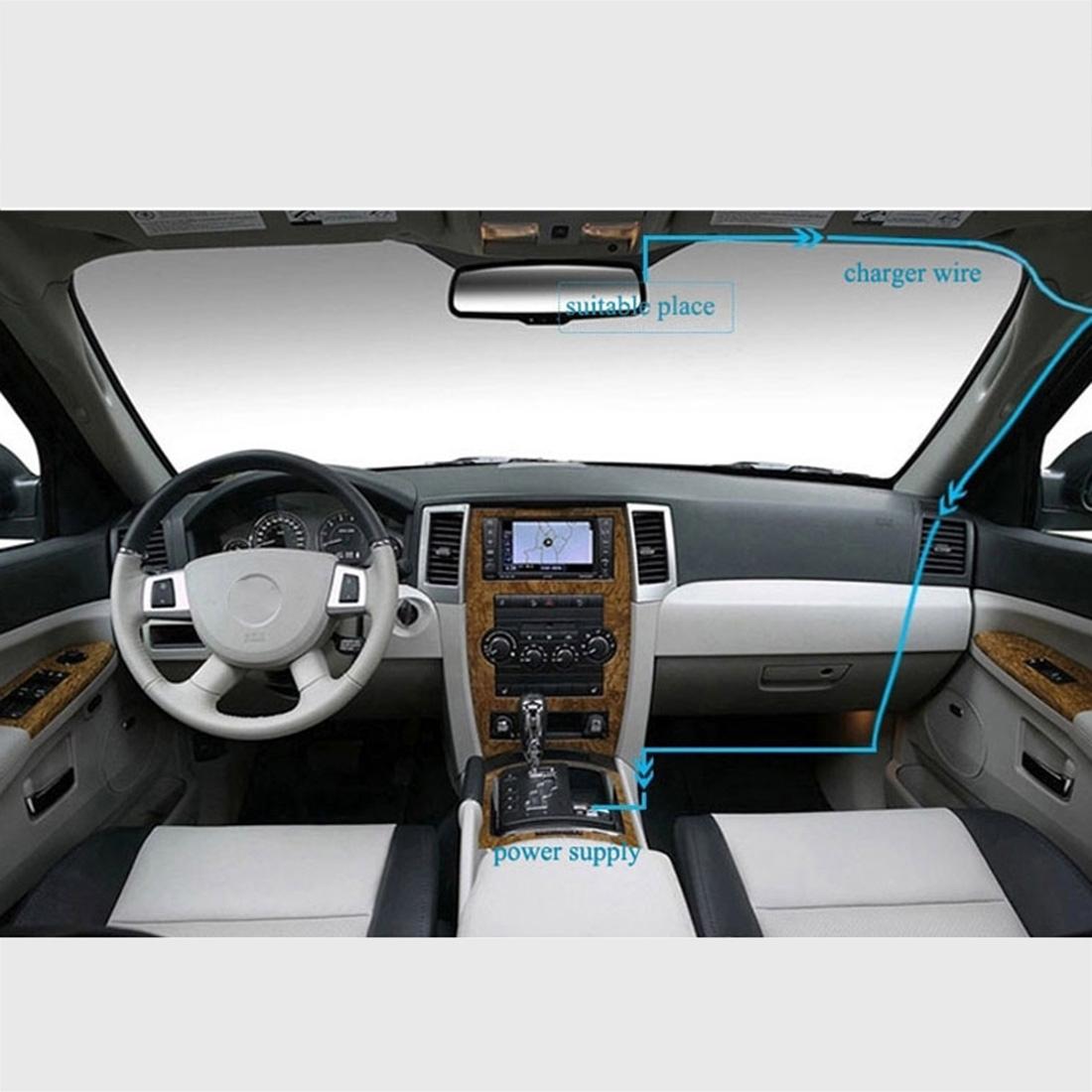 2.7 Lcd Car Dvr Camera with 480p Resolution and 120 Degree Wide Angle View