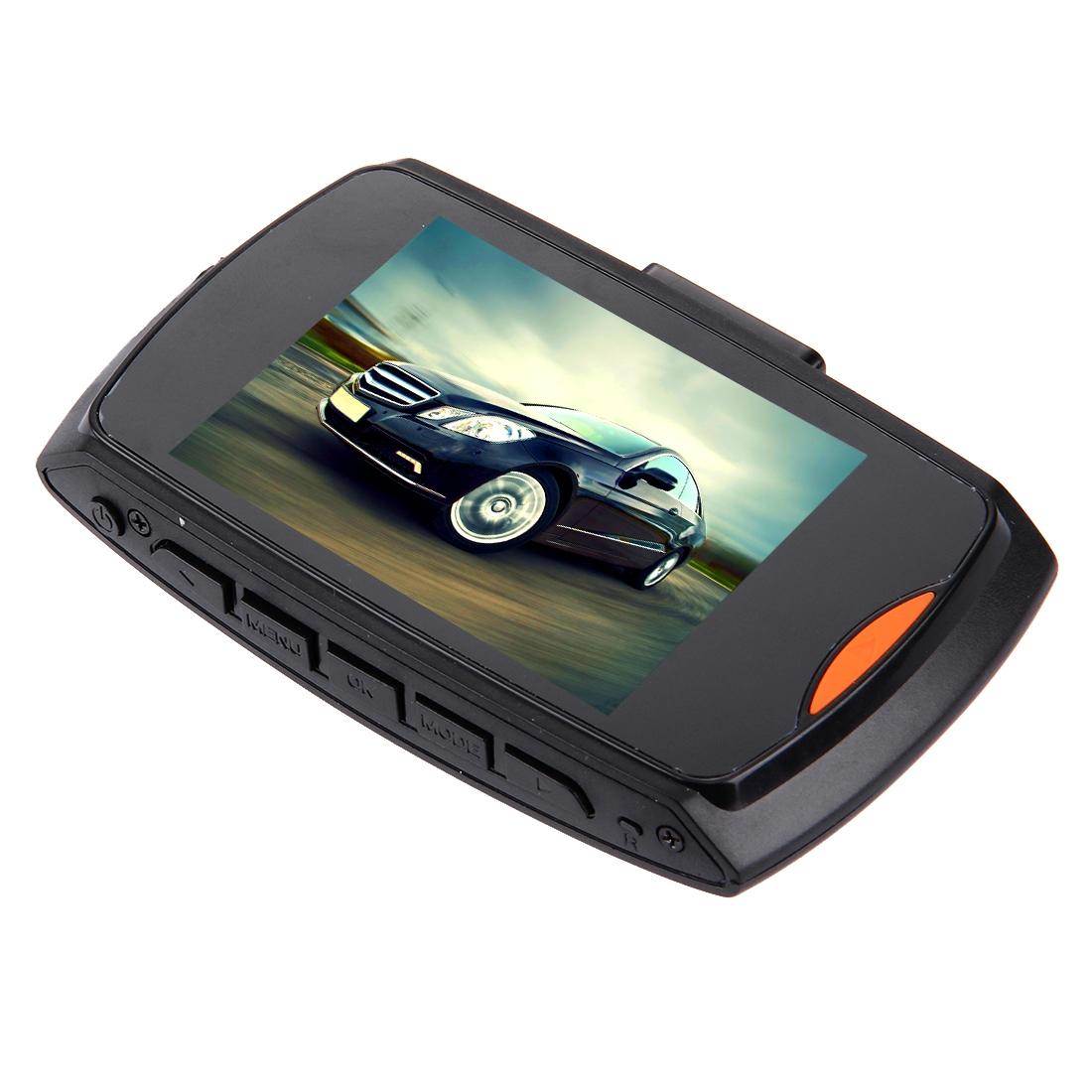 2.7 Lcd Car Dvr Camera with 480p Resolution and 120 Degree Wide Angle View