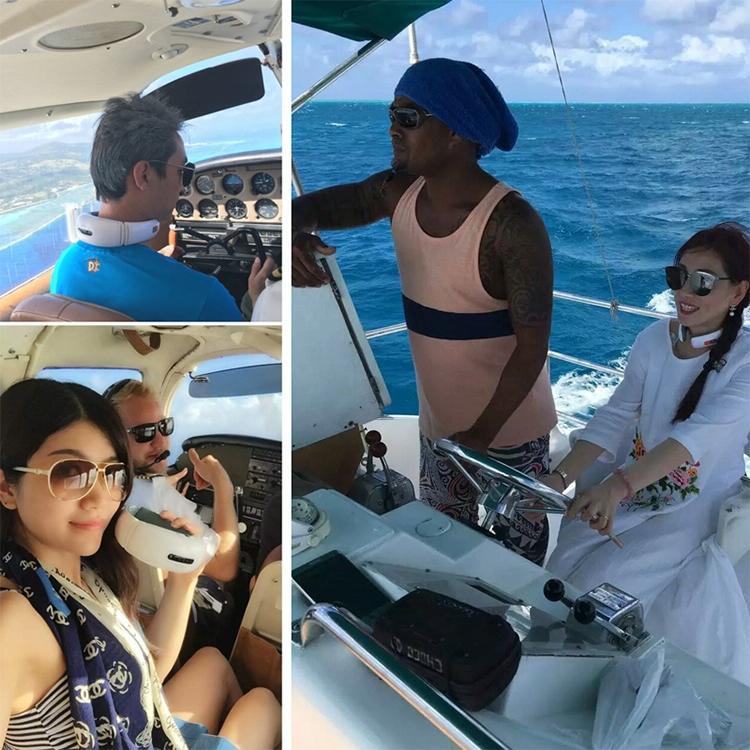 Portable Electric Neck Massager 1300 Mah Usb Charging