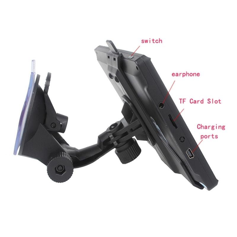 7 Inch Car Gps Navigator 8G + 128M Capacitive Screen Fm / Tf Germany Map