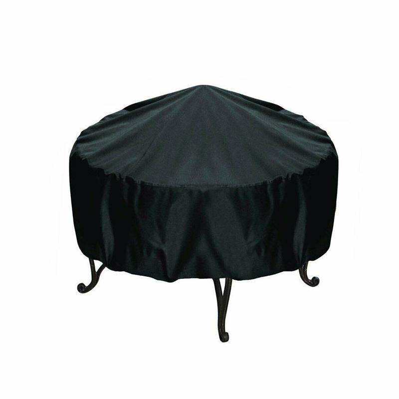 Round Table Cover for Outdoor Garden Grill - Rainproof Dustproof Anti-ultraviolet - 41x70cm