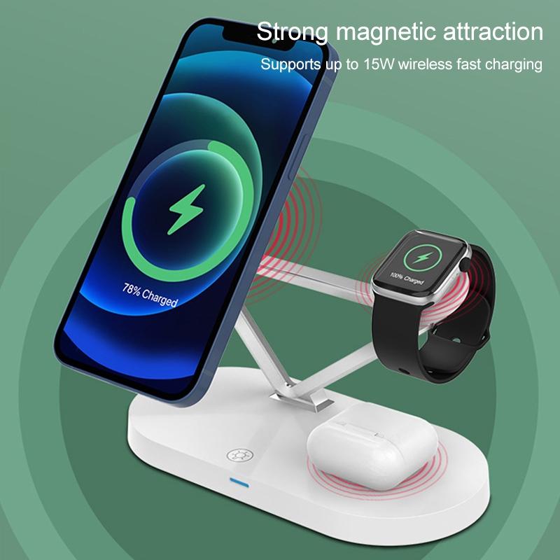 5 In 1 Magnetic Wireless Charger