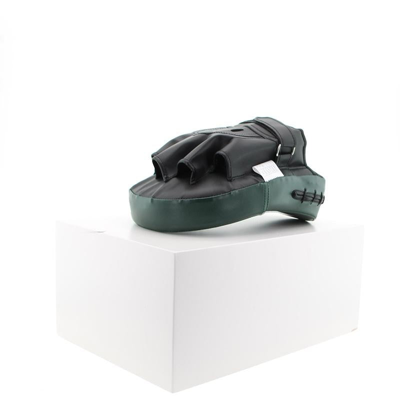 Green Leather Arc Boxer Training Hand Target