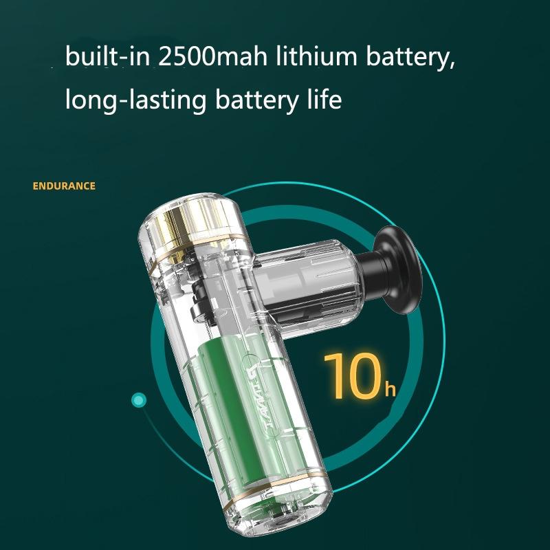 Portable Electric Muscle Massager For Neck And Body - Pink