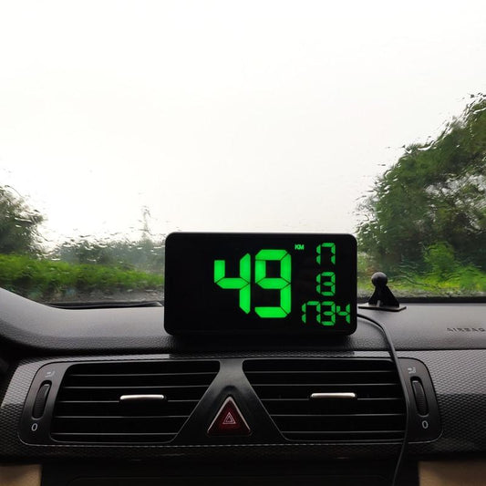 6.2 Inch Hud Car Head Up Display Gps Speed Meter & Alarm