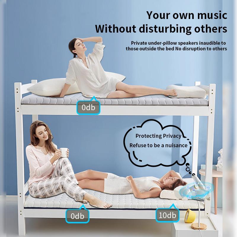 Bone Conduction Bluetooth Sleep Speaker White