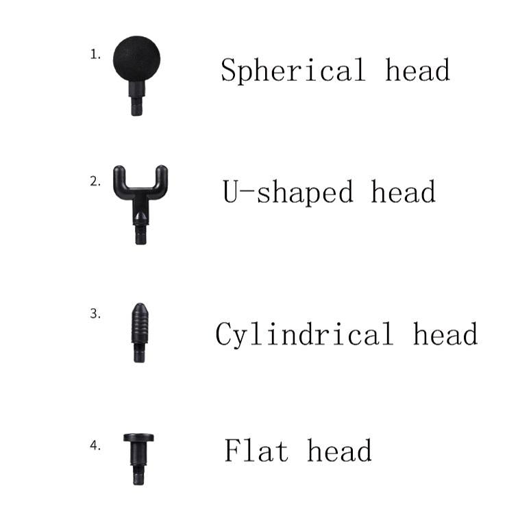 Fascia Mini Electric Muscle Portable Fitness Muscle Relaxing Massager / Massage Gun - Superior Red