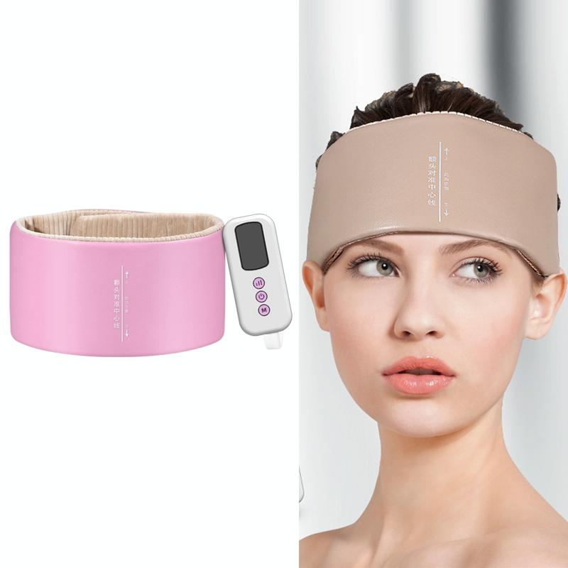 Hot Compress Head Massager For Headache Relief - Camel