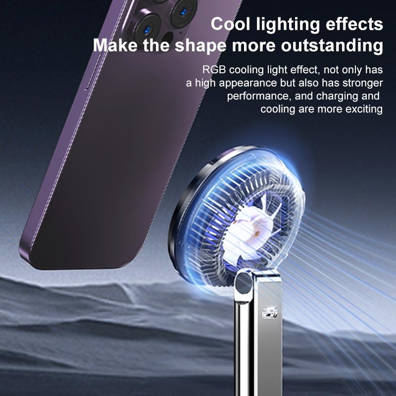 15W 4 In 1 Magnetic Wireless Charger Stand - Black