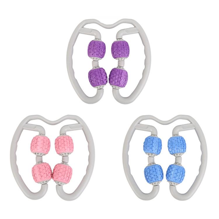 Soft Ring Leg Muscle Massage Roller - Pink