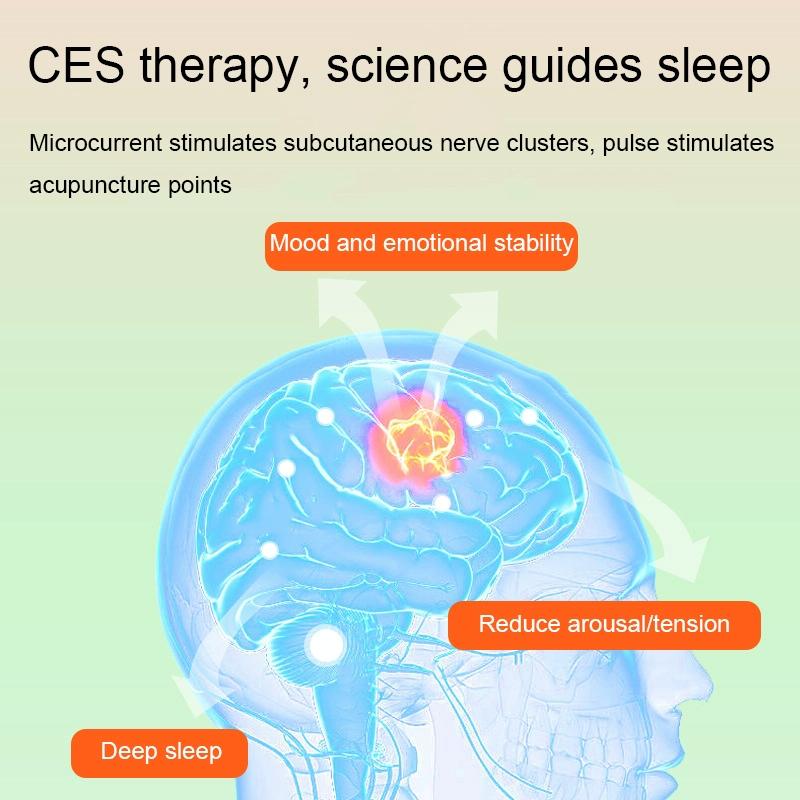 Handheld Sleep Aid For Home Physiotherapy Microcurrent Pulse Therapy - White